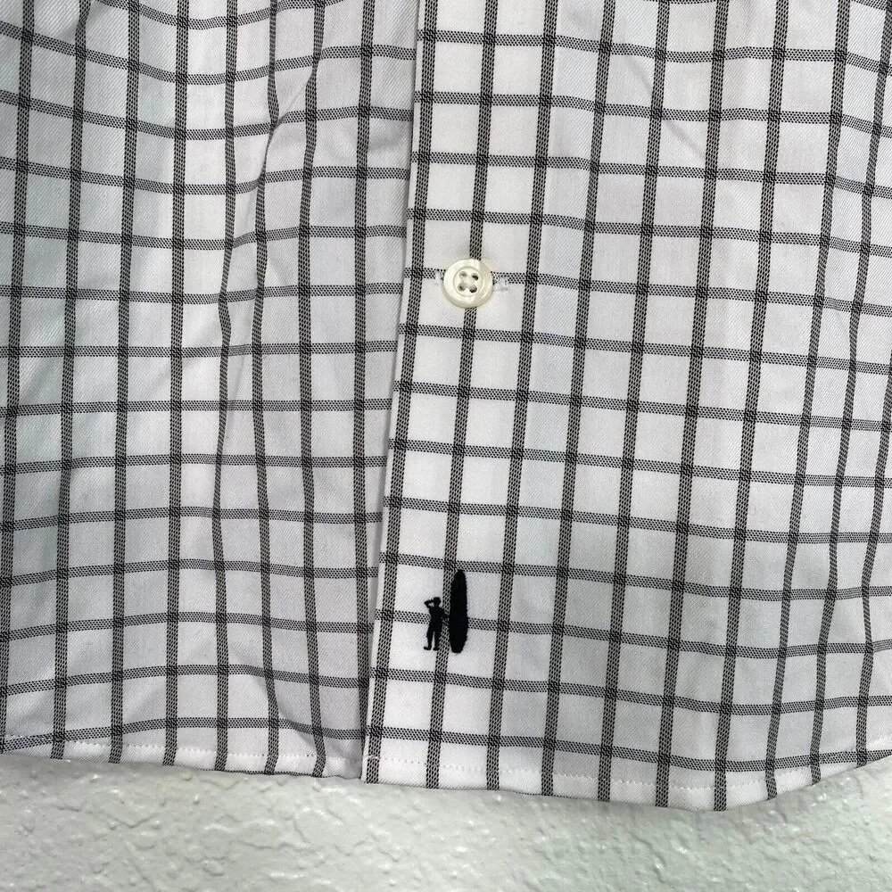 Johnnie O Shirt Mens Medium Louisville Cardinals Button Up Signor Plaid NEW - Picture 6 of 12